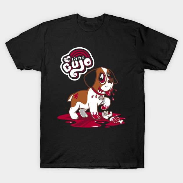 My Little Cujo - Stephen King - Creepy Cute Horror T-Shirt by Nemons